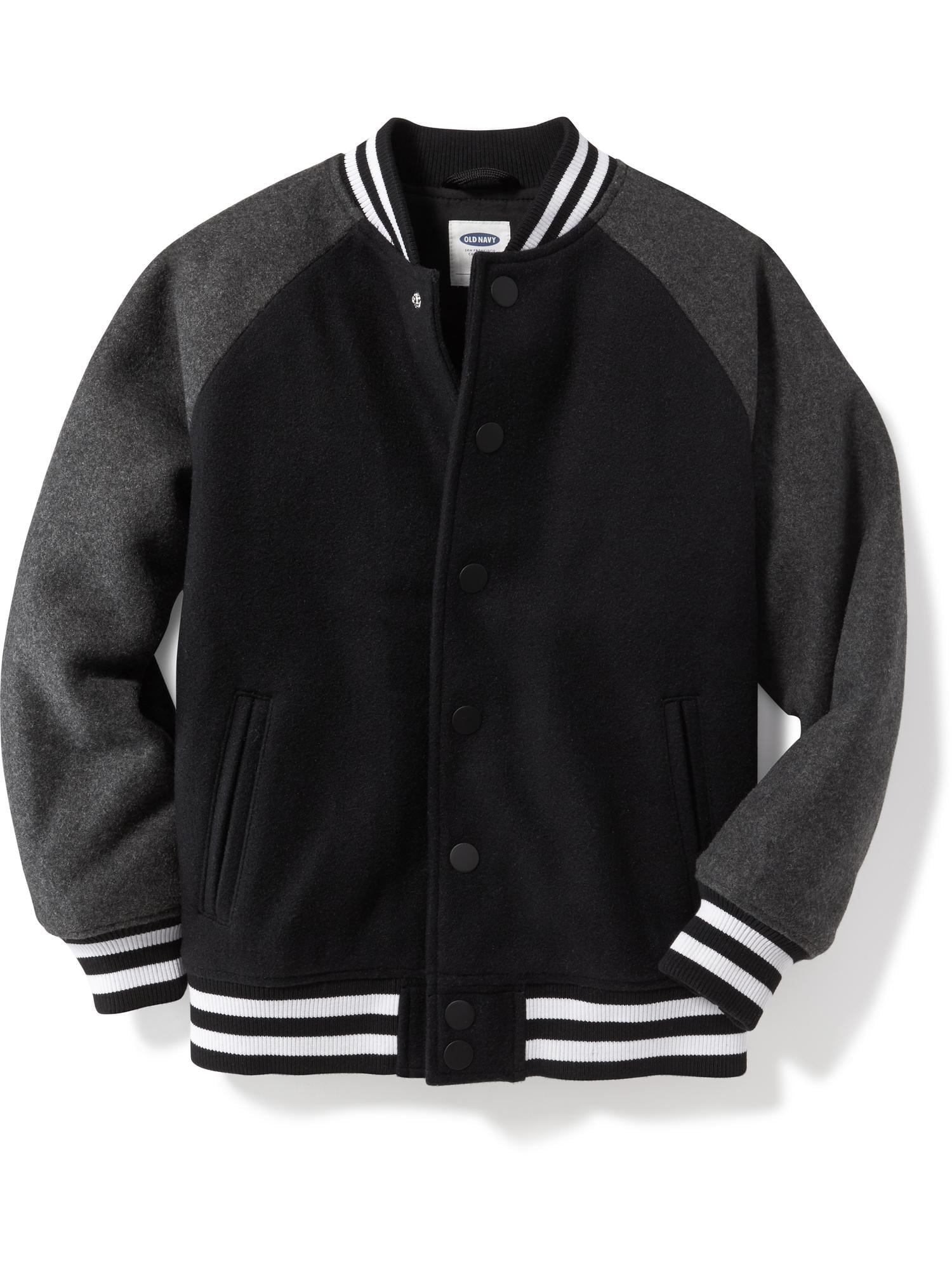 Old navy letterman outlet jacket