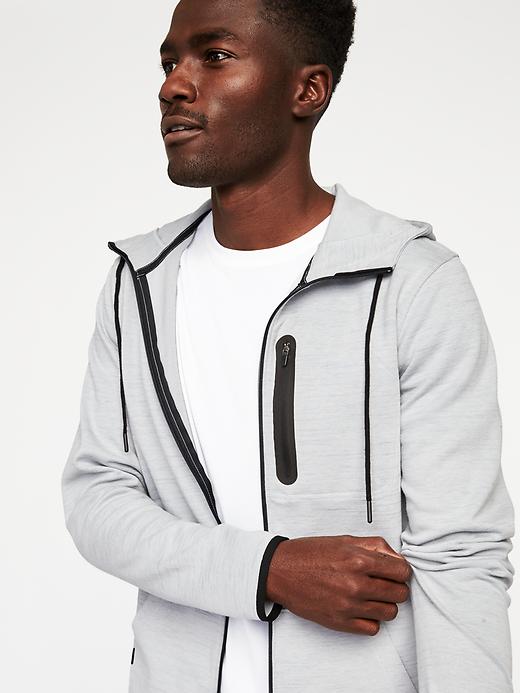 Image number 4 showing, Go-Dry Zip-Front Performance Hoodie for Men