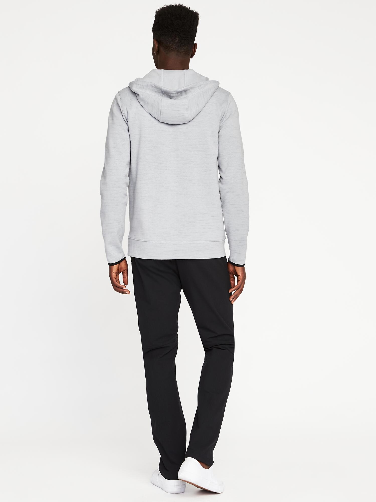 Go-Dry Zip-Front Performance Hoodie for Men | Old Navy