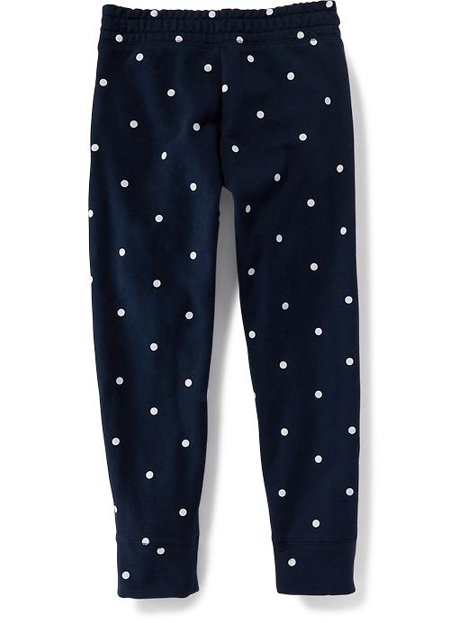 View large product image 2 of 2. Logo-Graphic Fleece Joggers for Girls