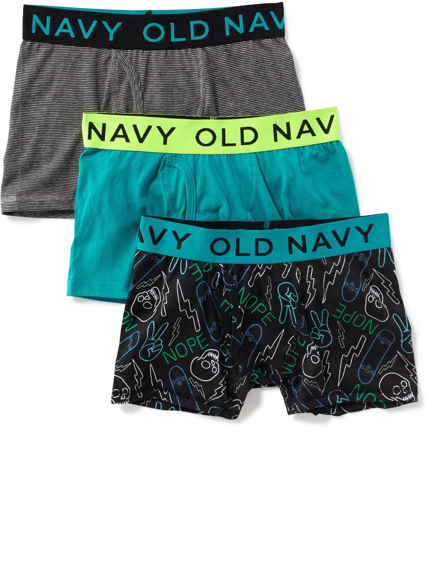 Buy Old Navy 3-Pack Active Boxers Online