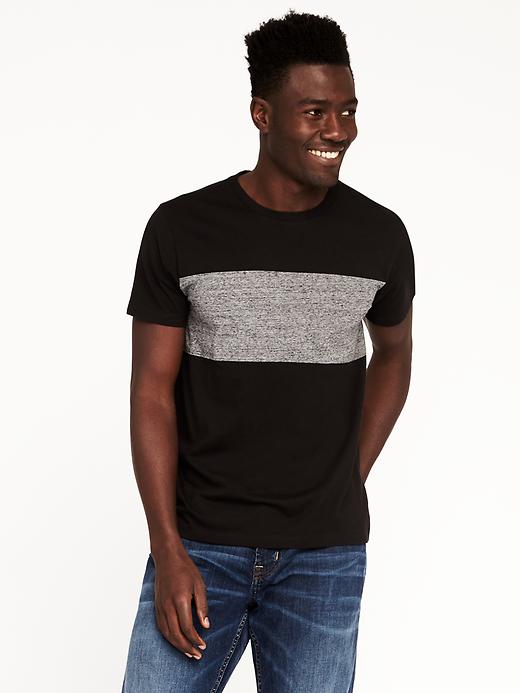 Soft-Washed Color-Block Tee for Men | Old Navy