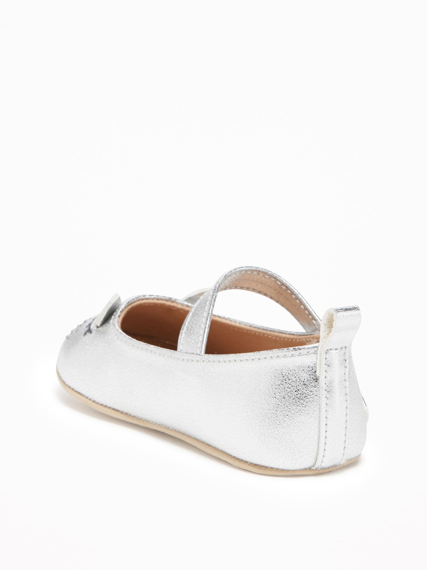 Metallic Critter Ballet Flats for Baby Old Navy