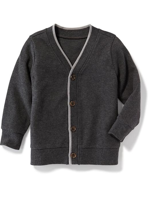View large product image 1 of 1. French-Rib Cardigan for Toddler Boys