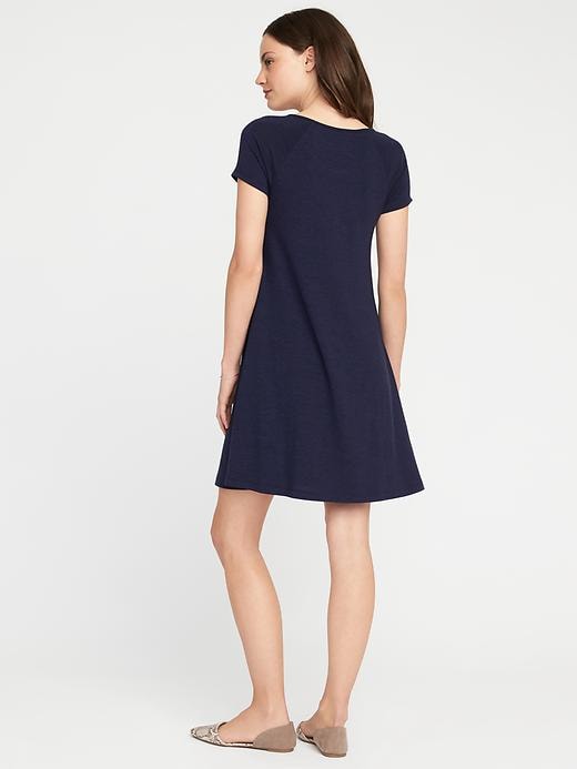 Image number 2 showing, Jersey-Knit Swing Dress for Women