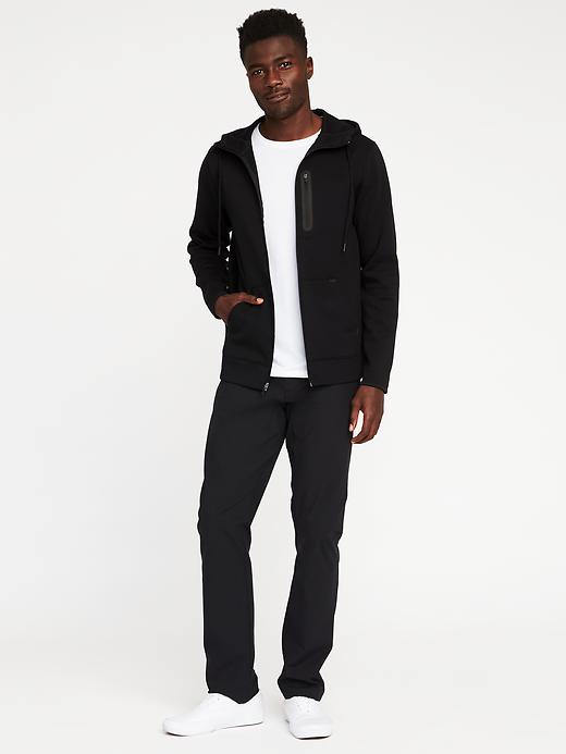 Image number 3 showing, Go-Dry Double-Knit Zip Hoodie for Men
