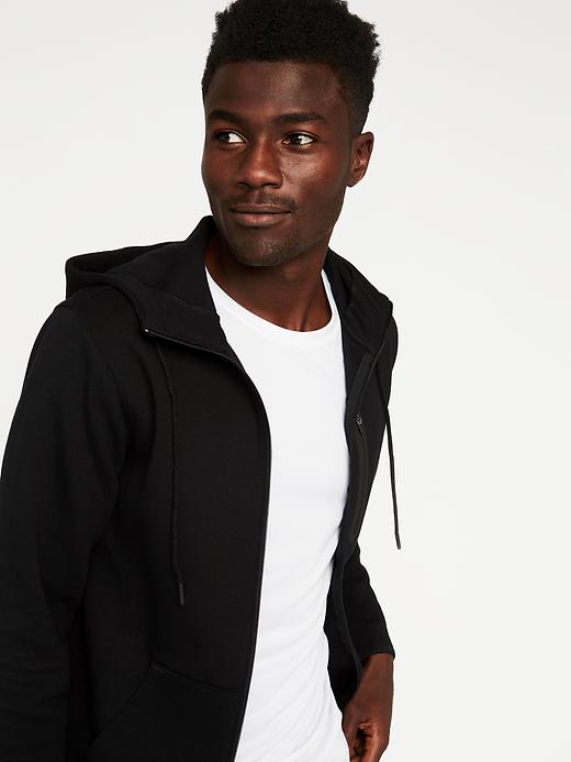 Image number 4 showing, Go-Dry Double-Knit Zip Hoodie for Men