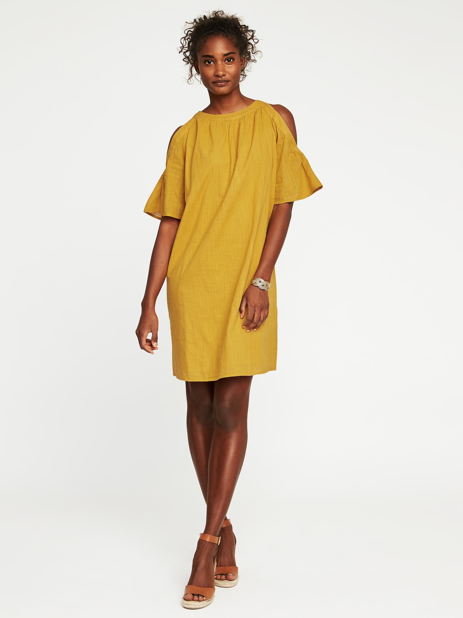 Old navy 2024 cold shoulder dress