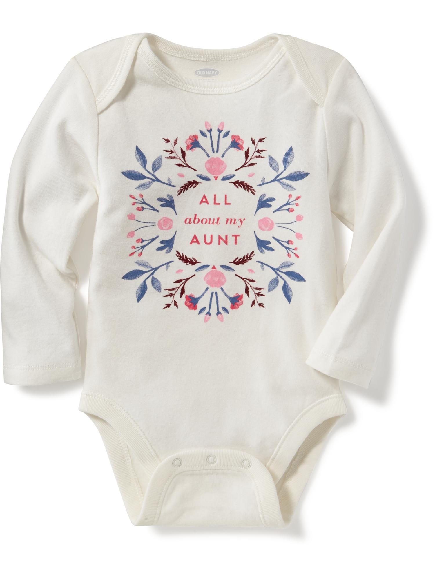 Old navy sale aunt onesie