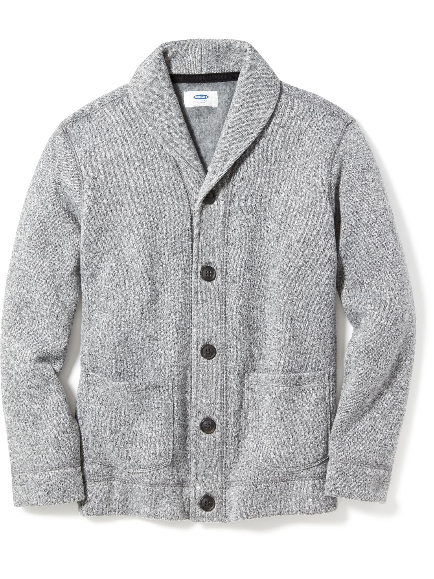 Sweater-Knit Fleece Cardigan for Boys | Old Navy