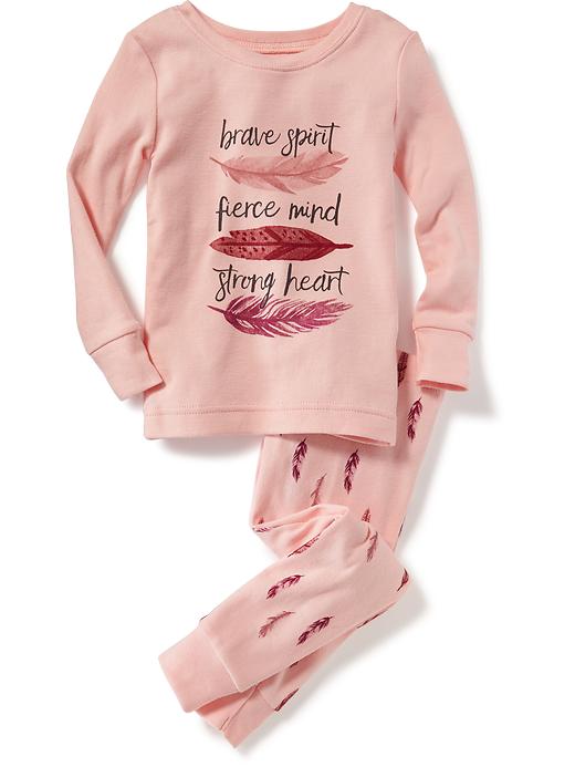 "Brave Spirit, Fierce Mind, Strong Heart" Sleep Set For Toddler & Baby
