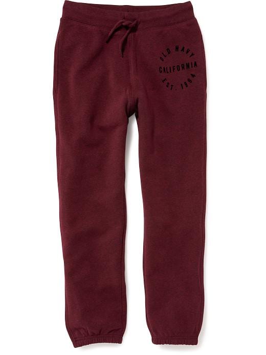 Logo-Graphic Joggers For Boys | Old Navy