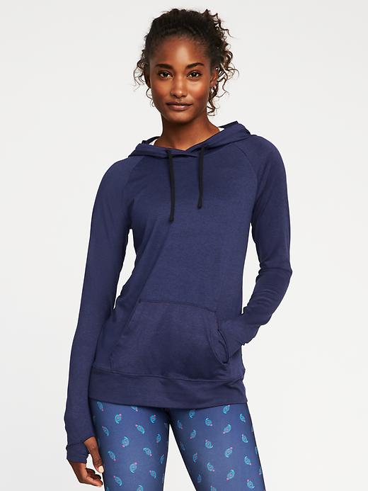 Image number 1 showing, Lightweight Pullover Hoodie for Women