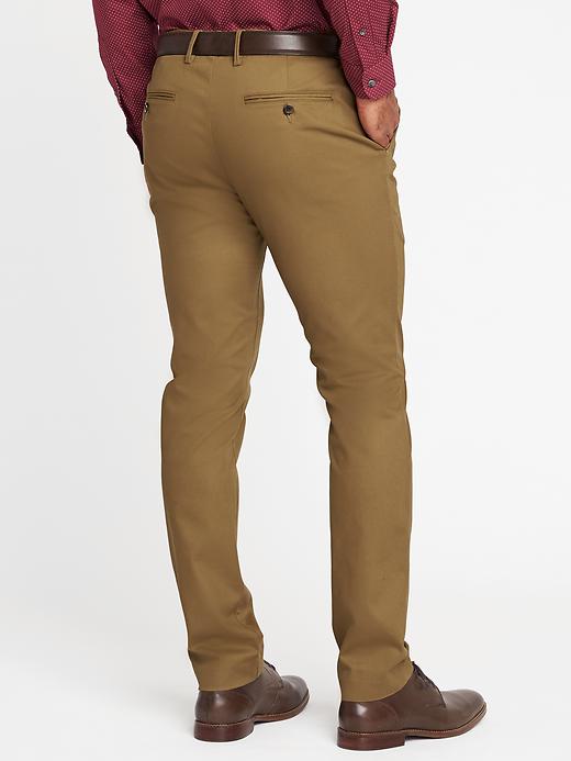 View large product image 2 of 2. Slim Signature Built-In Flex Non-Iron Pants for Men
