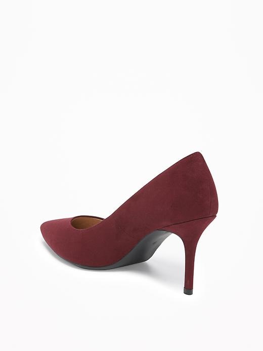 Image number 4 showing, Sueded High-Heel Pumps for Women