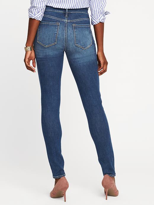 View large product image 2 of 3. High-Waisted Built-In Sculpt Rockstar Jeans For Women