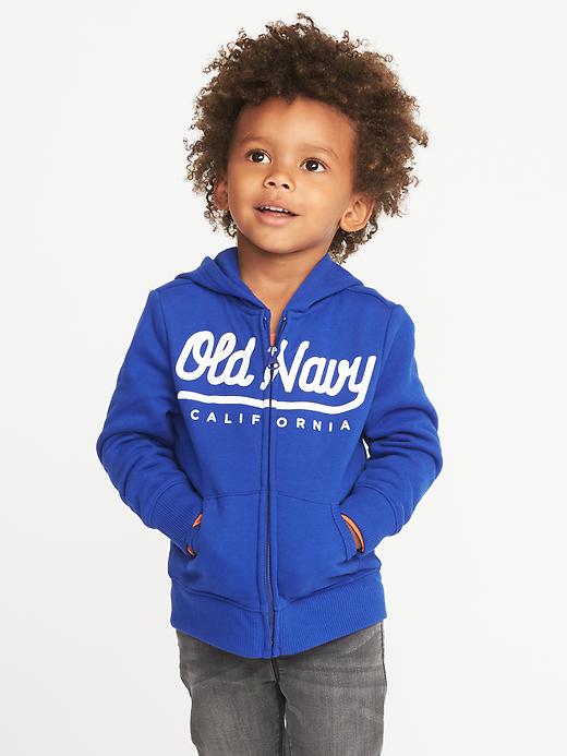 Logo-Graphic Zip Hoodie for Toddler Boys | Old Navy
