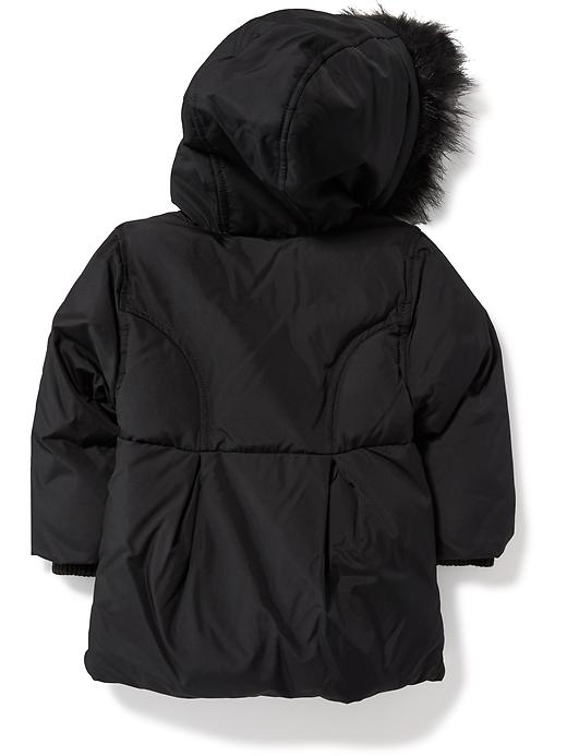 View large product image 2 of 4. Frost-Free Toggle Coat for Toddler Girls