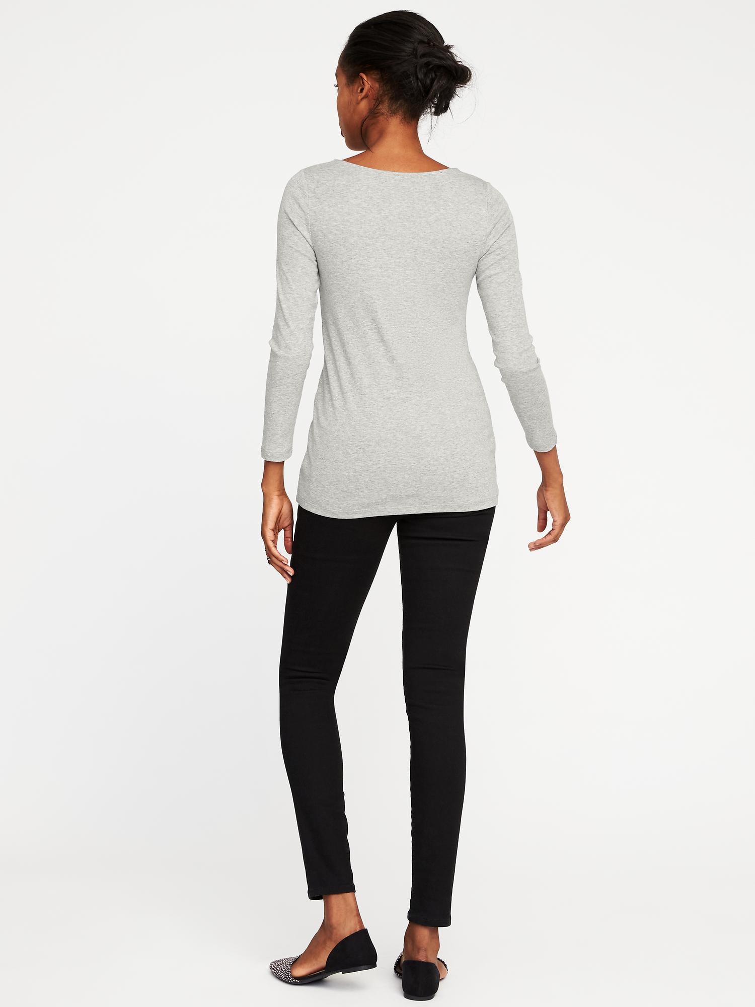 Semi-Fitted Lace-Up Top for Women | Old Navy