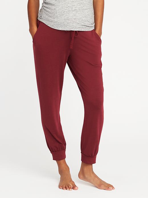 View large product image 1 of 3. Maternity Cropped Lounge Pants