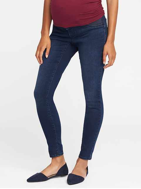 best side panel maternity jeans