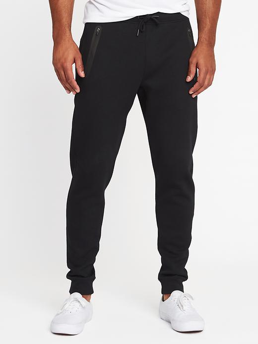 View large product image 1 of 2. Go-Dry Zip-Pocket Joggers
