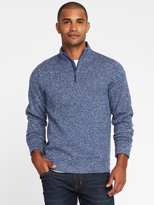 Image number 1 showing, Sweater-Fleece 1/4-Zip Pullover for Men