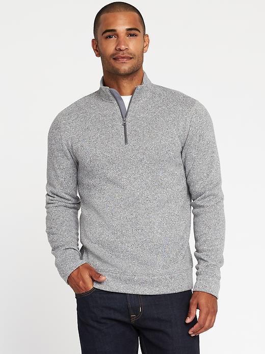 Image number 1 showing, Sweater-Fleece Quarter Zip Pullover
