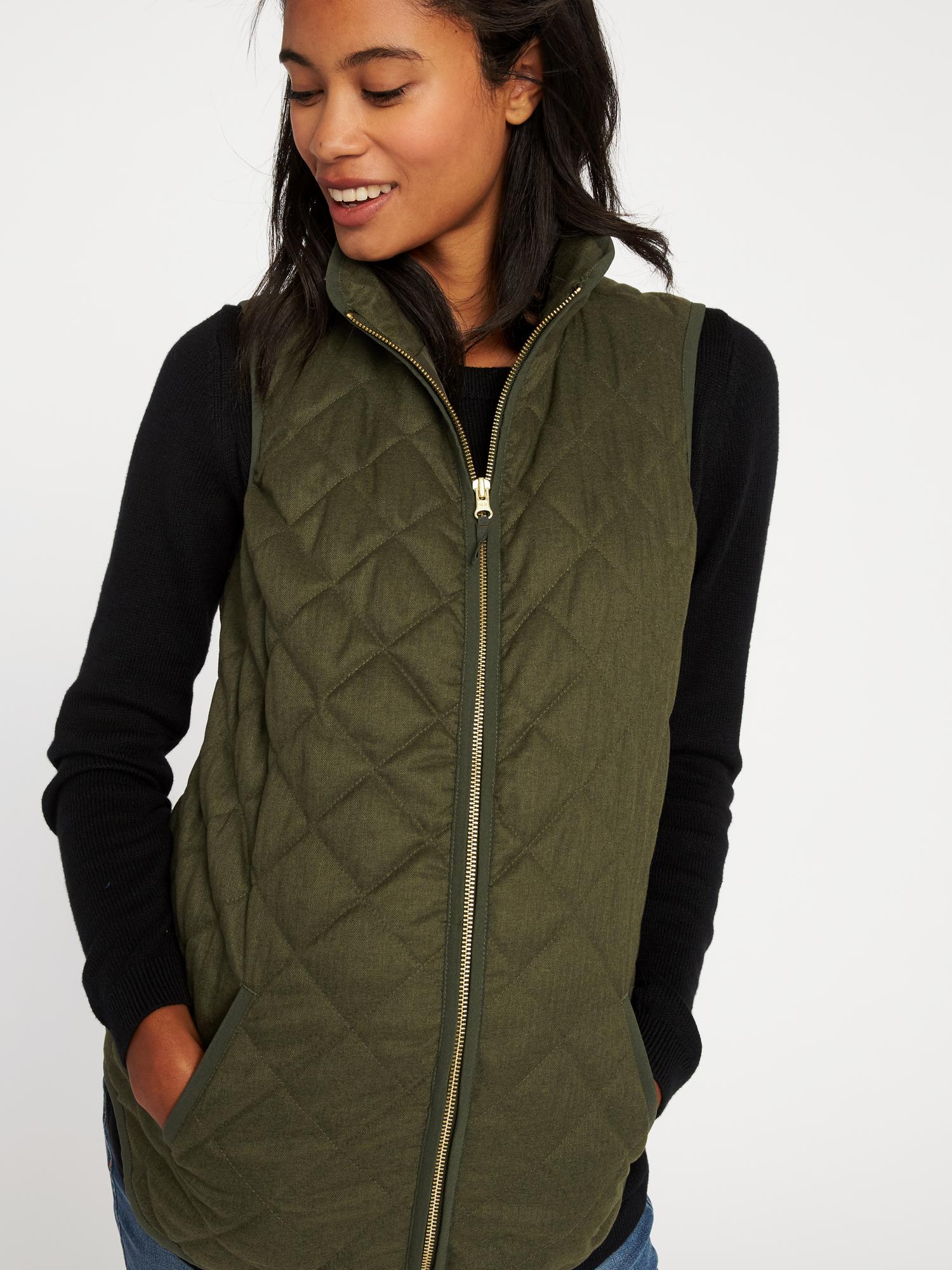 Maternity Quilted Vest | Old Navy