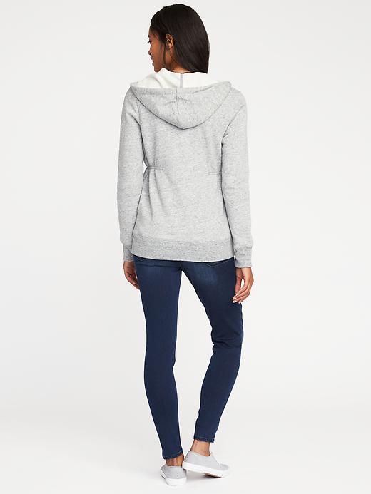 Image number 2 showing, Maternity Cinched-Waist Hoodie