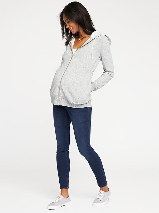 Image number 3 showing, Maternity Cinched-Waist Hoodie
