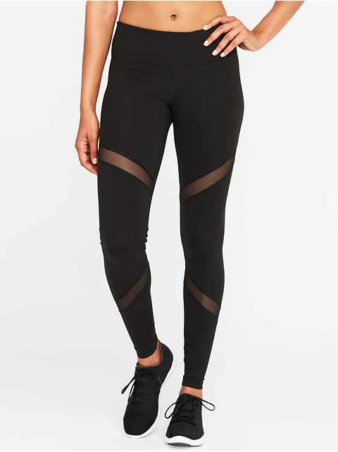 mid rise compression leggings