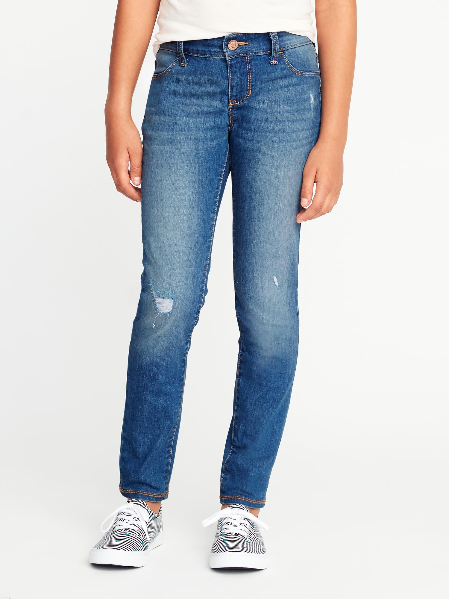 old navy distressed jeggings