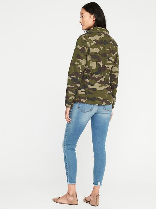 Twill Field Jacket for Women Old Navy