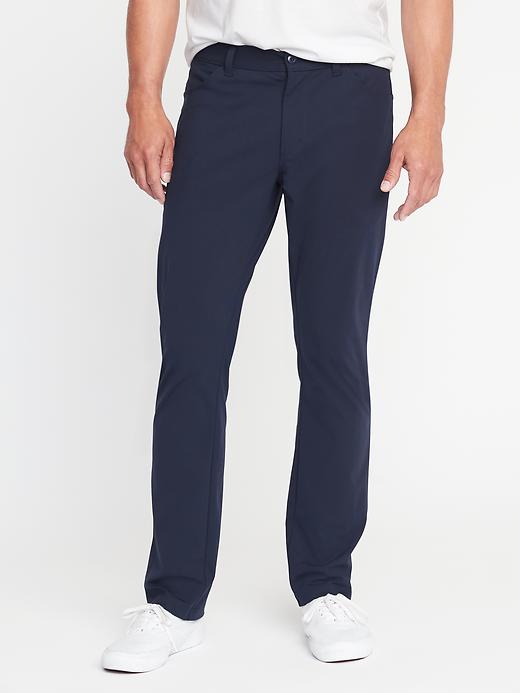 View large product image 1 of 2. Slim Go-Dry Built-In Flex Performance Pants for Men