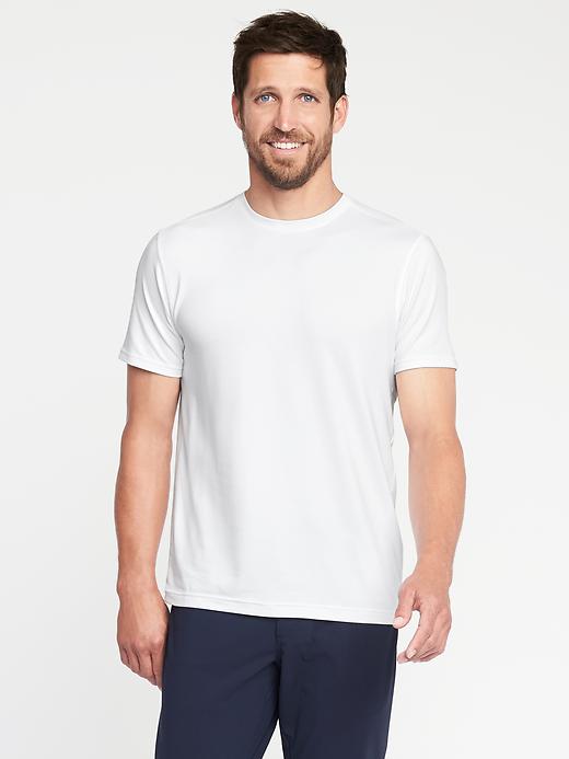 Image number 1 showing, Go-Dry Performance Stretch Tee