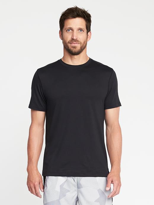 View large product image 1 of 1. Built-In Flex Go-Dry Performance Tee for Men