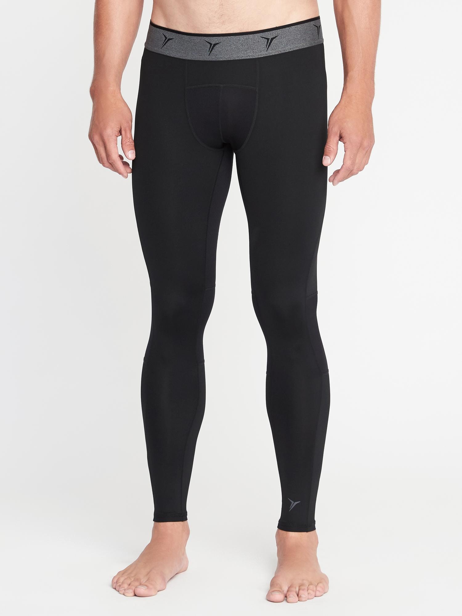 Go-Dry Base-Layer Tights for Men | Old Navy