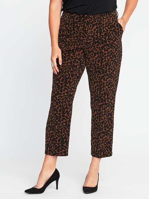 Smooth & Slim Mid-Rise Plus-Size Harper Pants | Old Navy
