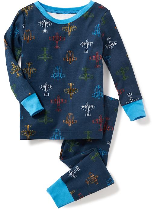 View large product image 1 of 1. Jet-Planes Print Sleep Sets for Toddler & Baby