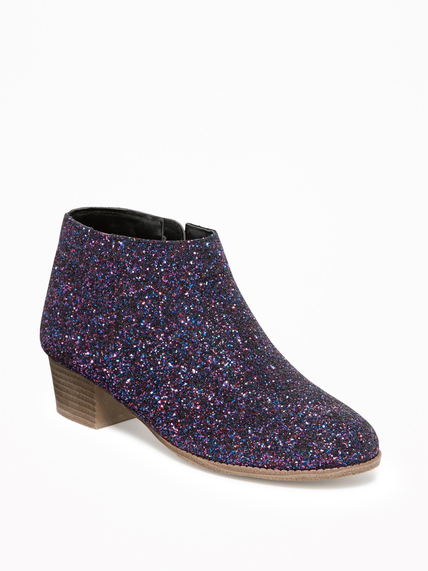 Glitter Ankle Boots for Girls | Old Navy