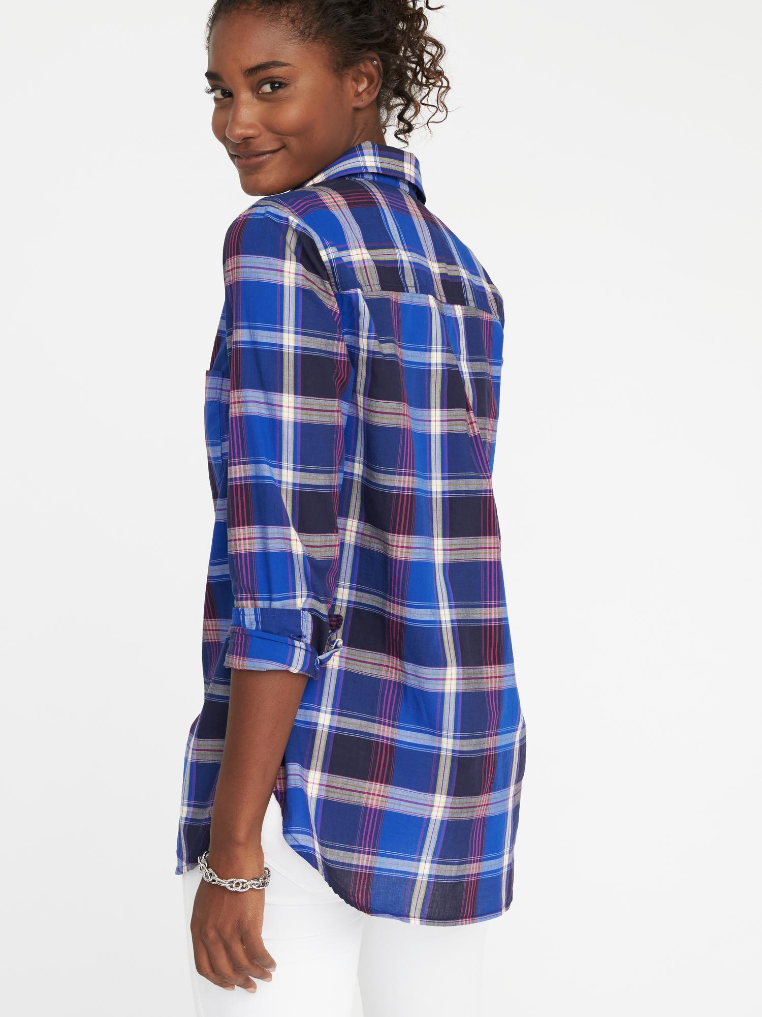 Classic Plaid Shirt for Women | Old Navy