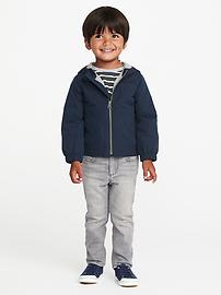 View large product image 3 of 4. Hooded Uniform Jacket for Toddler Boys