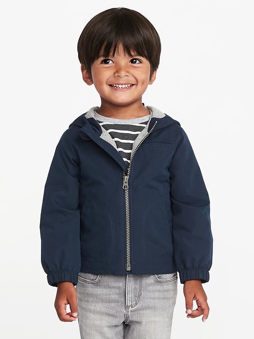 View large product image 1 of 4. Hooded Uniform Jacket for Toddler Boys