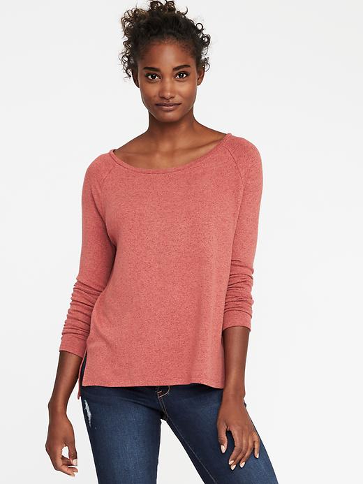 Loose Soft-Spun Scoop-Neck Tee for Women | Old Navy