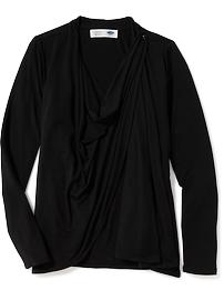 View large product image 4 of 5. Maternity Open-Front Nursing Cardi