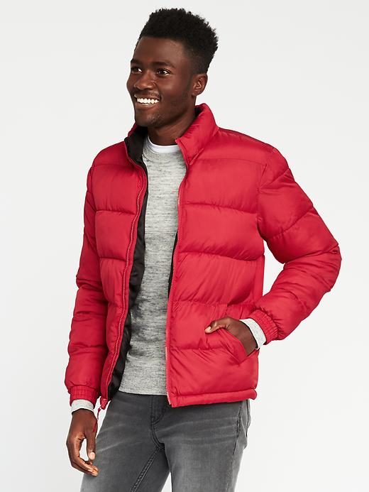 Quilted Water-Resistant Frost-Free Jacket for Men | Old Navy