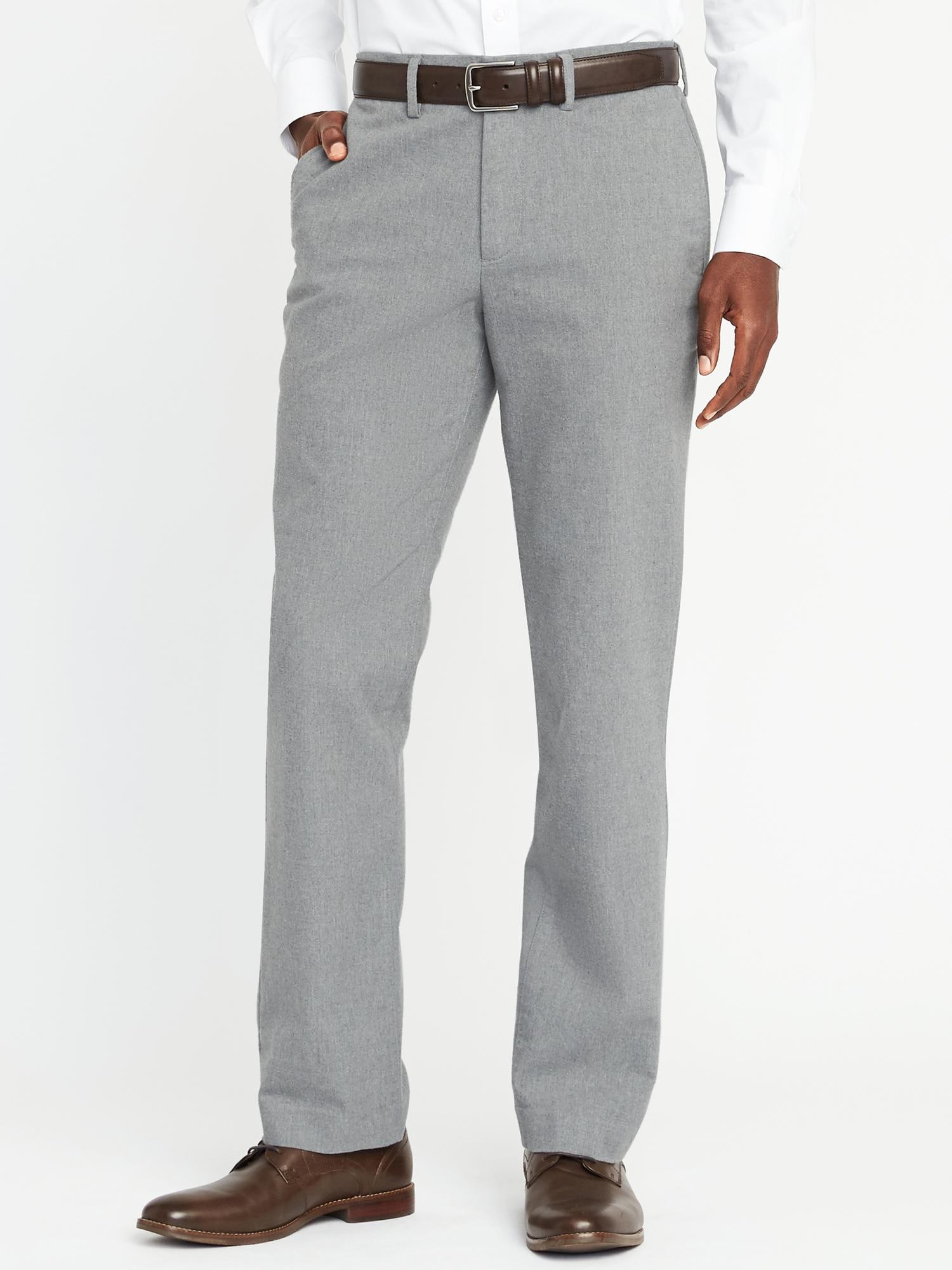 Straight Signature BuiltIn Flex Dress Pants for Men Old Navy