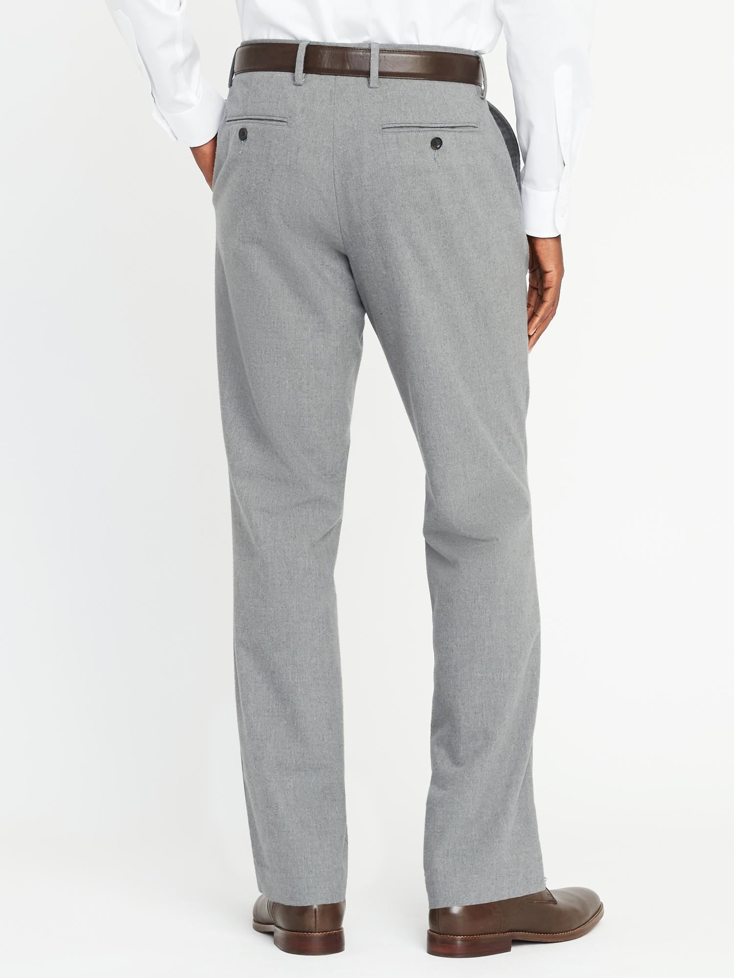 Straight Signature Built-in Flex Dress Pants For Men 