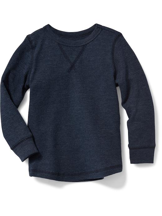 View large product image 1 of 2. Thermal Crew-Neck Tee for Toddler Boys